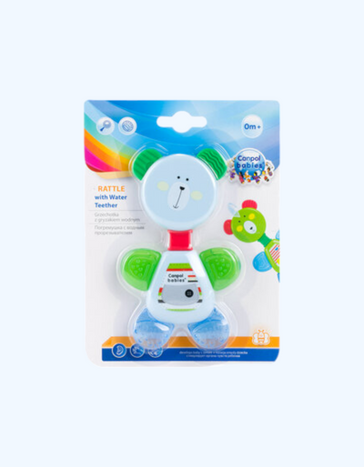 Canpol Babies Погремушка с водным прорезывателем "Мишка"