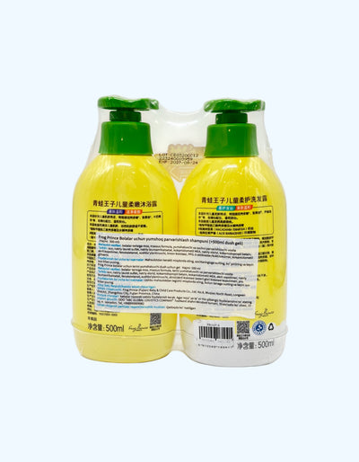 Frog Prince shampun va dush geli, yumshoq parvarish uchun, 500+500 ml