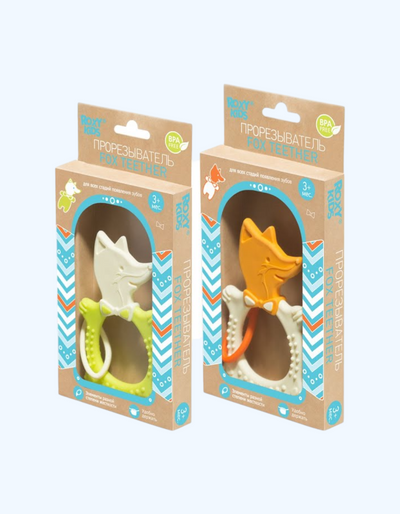 ROXY-KIDS universal tish tozalagich "Fox", 3+ oy.
