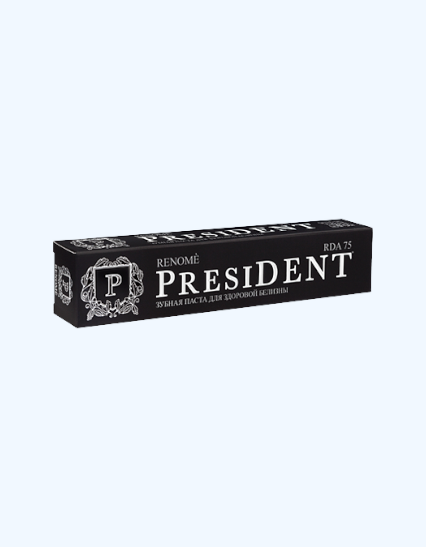 PresiDent Зубная паста для здоровой белизны "Renome", 75 г