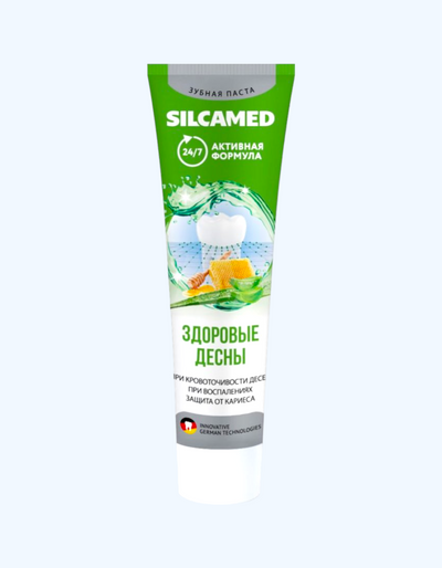 Silcamed Зубная паста "Здоровые десны", 110 г