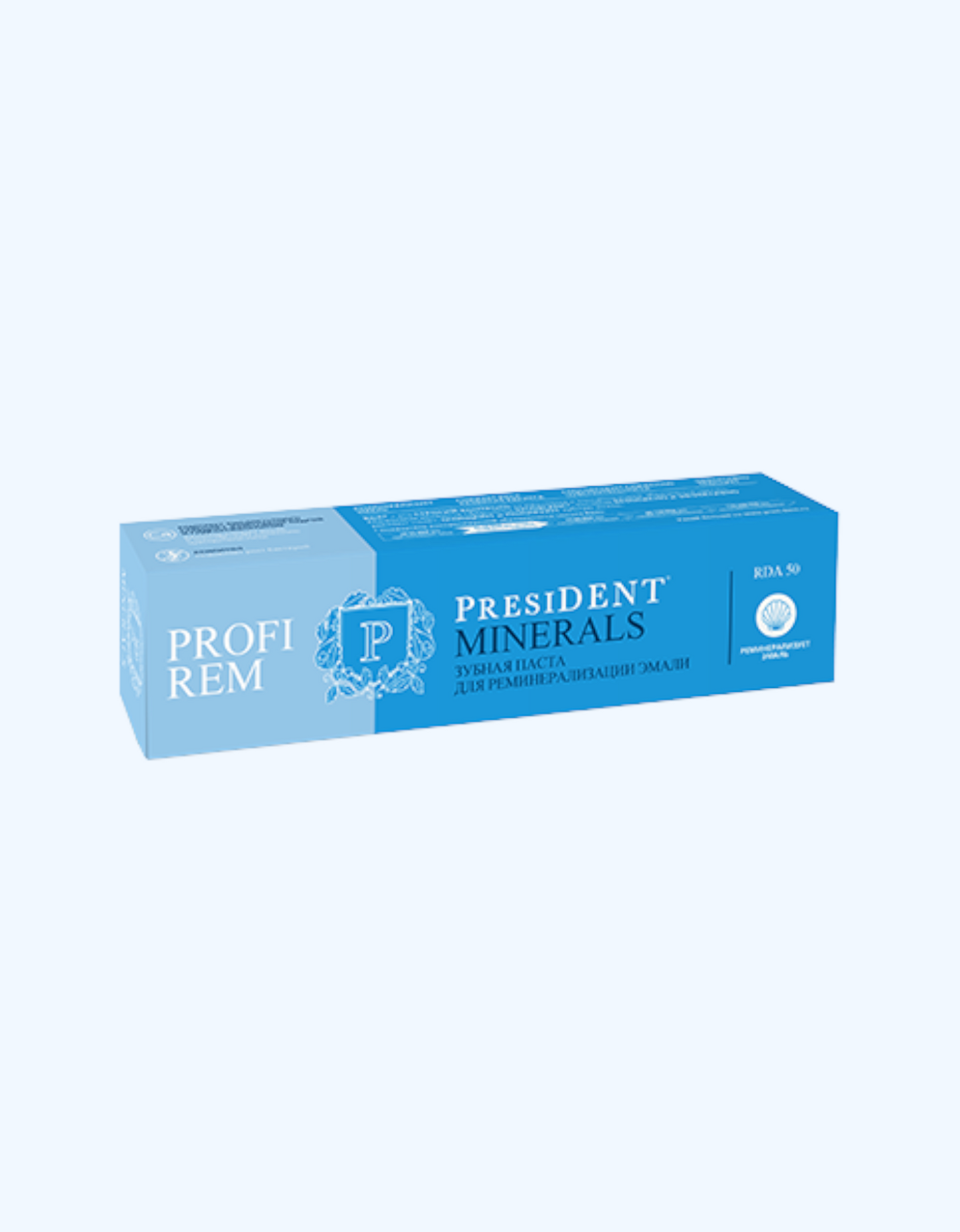PresiDent Profi Rem Зубная паста для реминерализации эмали "Minerals", 50 мл