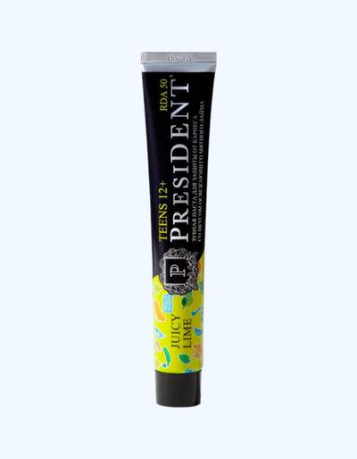 PresiDent Teens Зубная паста для защиты от кариеса "Juicy lime", 12+ лет, 70 г