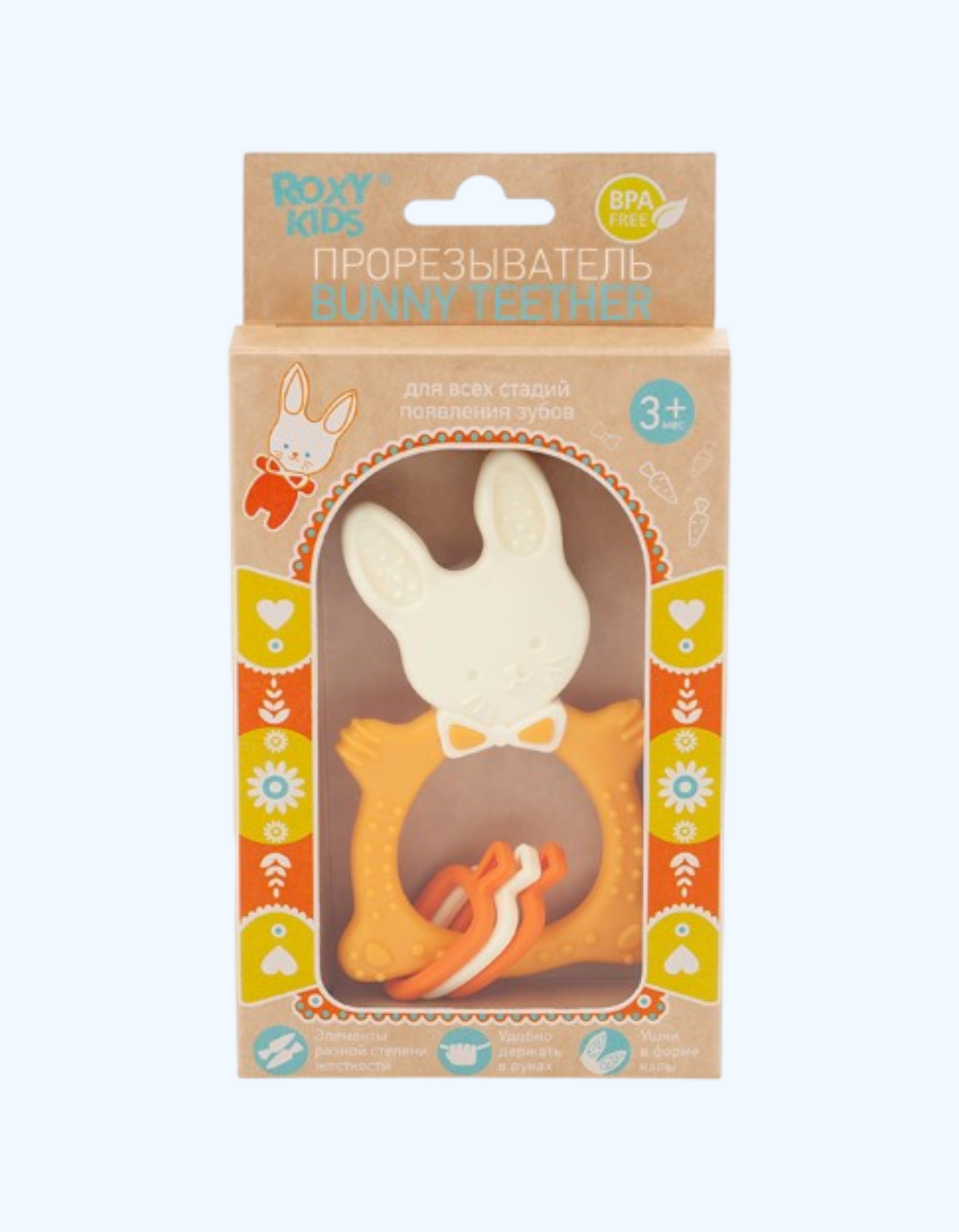 ROXY-KIDS universal tish tozalagich "Bunny", 3+ oy.