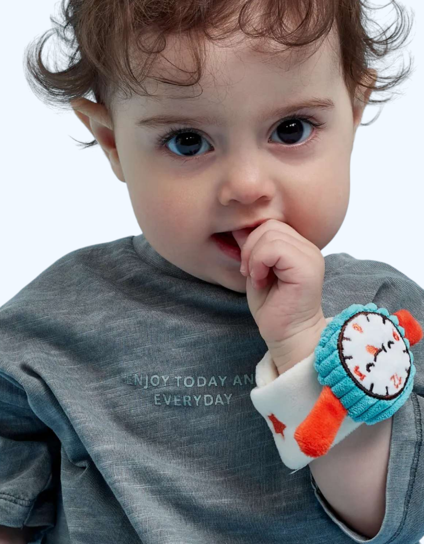Happy Baby Погремушка "Весёлые Часики", 3+ мес.