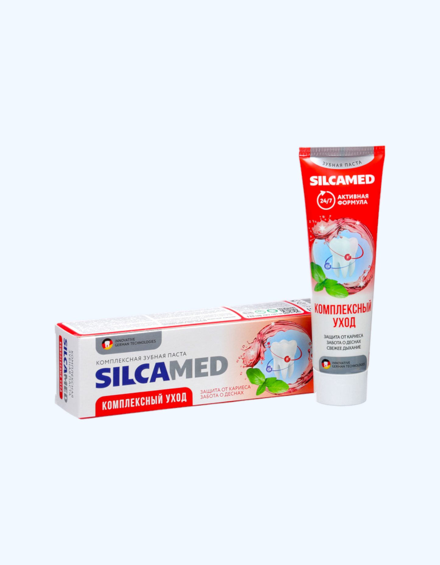 Silcamed Зубная паста "Комплексный уход", 110 г