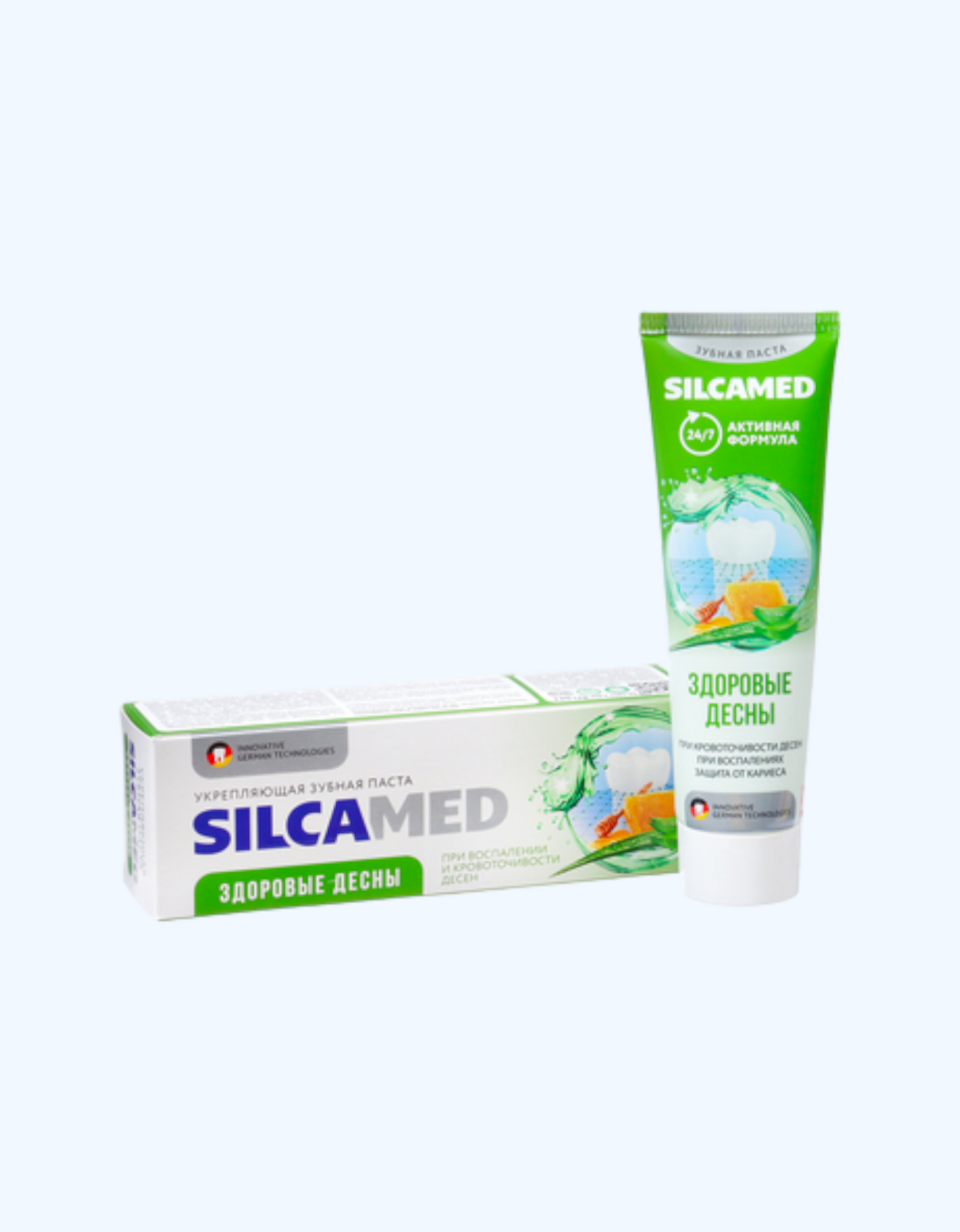 Silcamed Зубная паста "Здоровые десны", 110 г