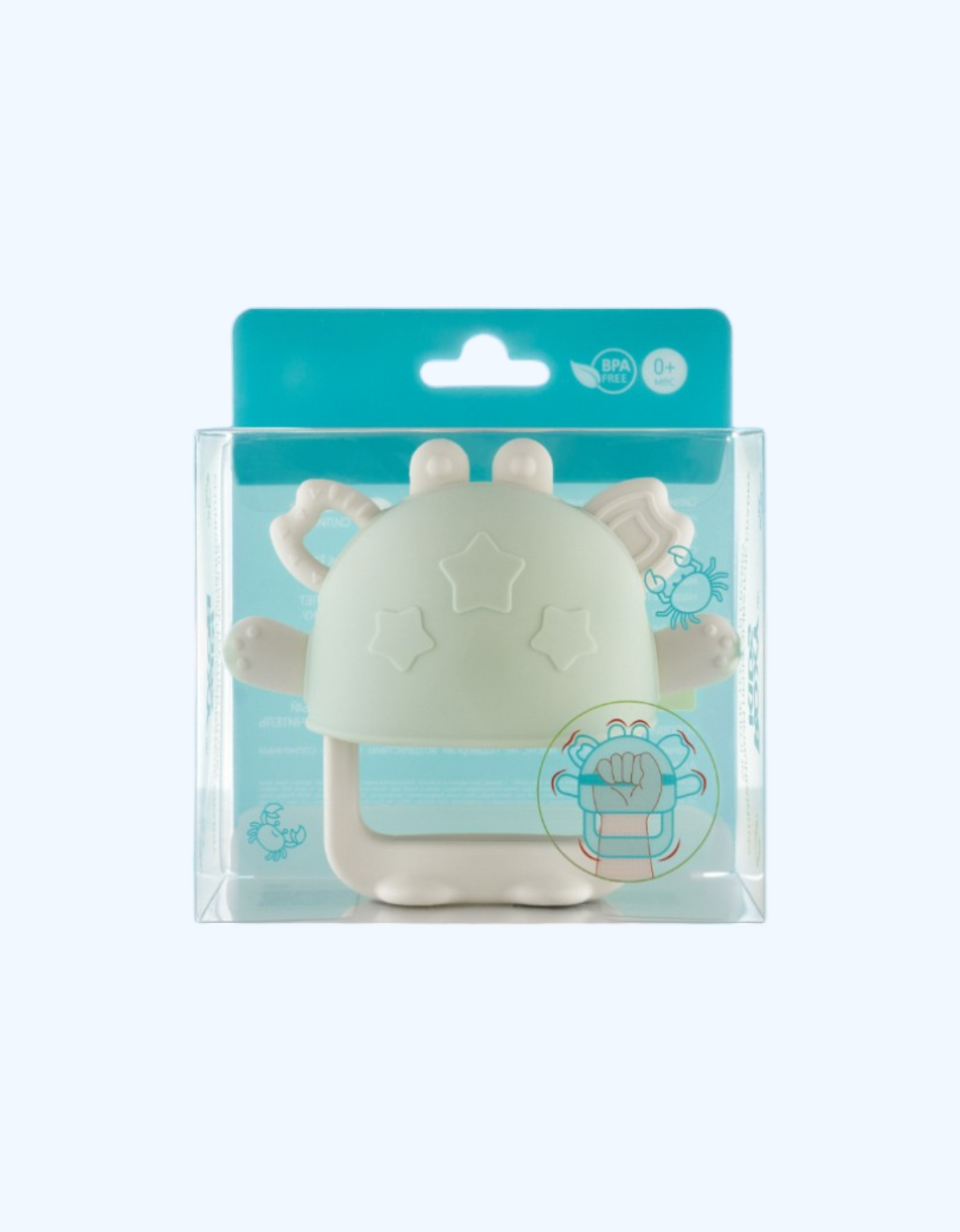ROXY-KIDS qo'l uchun tish tozalagich, 0+ oy