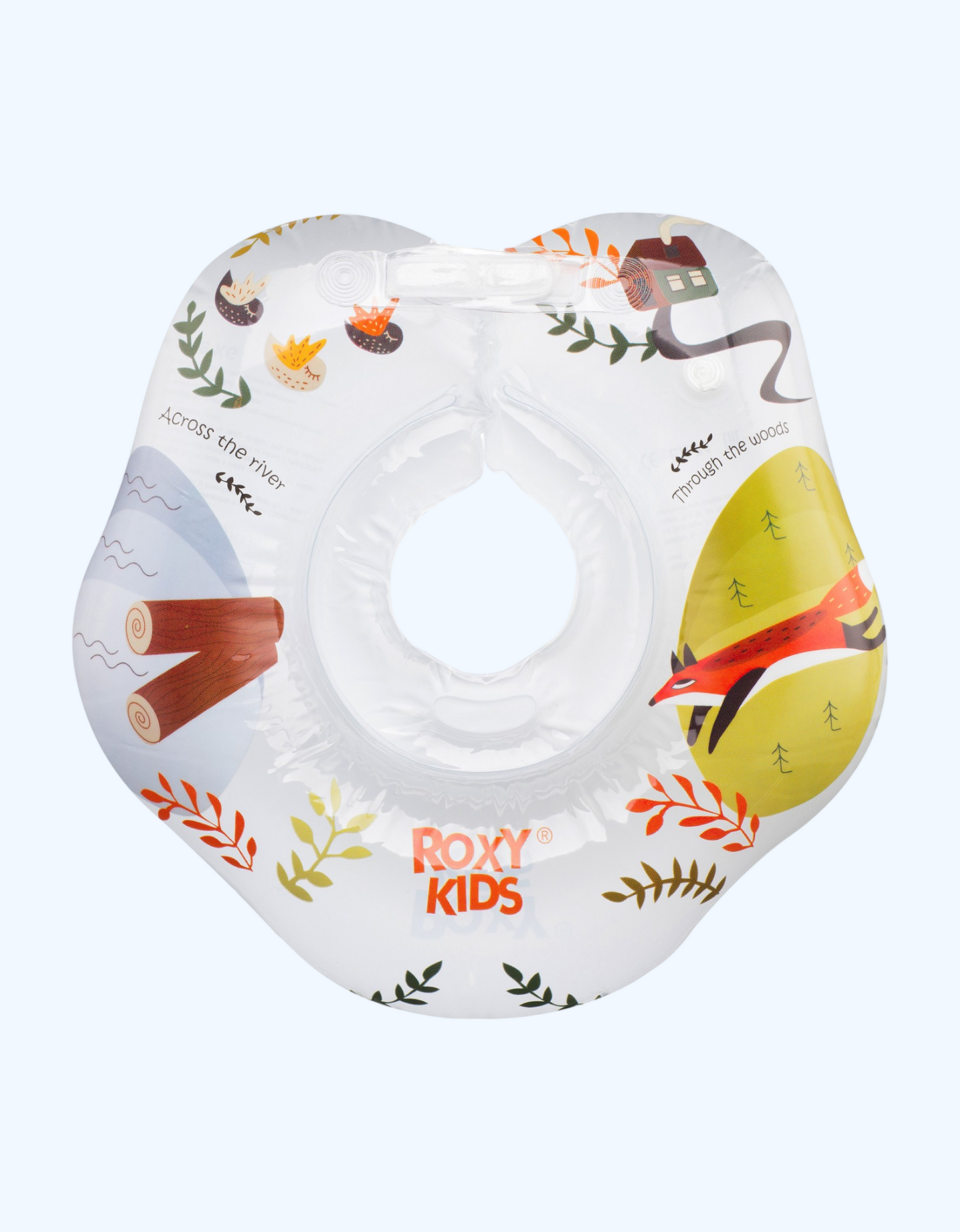Roxy Kids "Fairytale" chaqaloqlarni cho'milish uchun shishiriladigan bo'yinbog'li uzuk, 0+ oy.