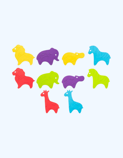 ROXY-KIDS Антискользящие мини-коврики для ванны, с дизайном