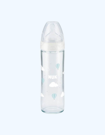 Nuk Бутылка Classik FC+ с латексной соской, стекло, 240 мл