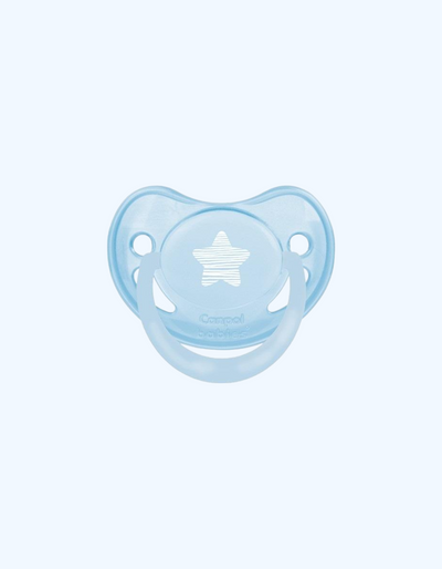Canpol Babies Соска-пустышка, силиконовая, без BPA, 0-6 мес.