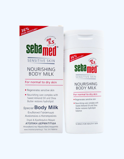 Sebamed Увлажняющее молочко для сухой, чувствительной кожи тела