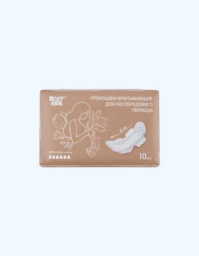 Roxy Kids tug'ruqdan keyingi prokladkalar EXTRA PLUS 41 sm, 10 dona