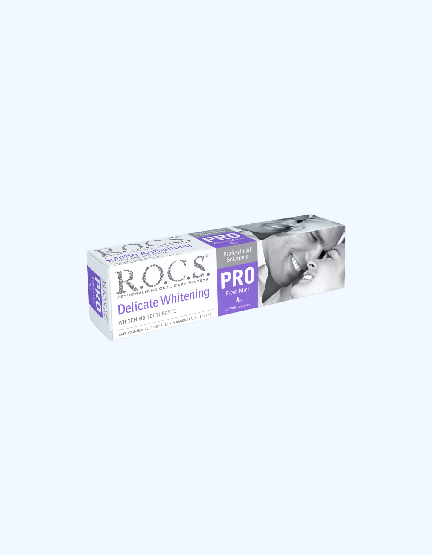 ROCS Tish pastasi Pro Delicate Whitening Fresh Mint, 135 gr