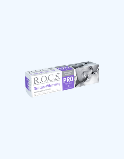 R.O.C.S. Зубная паста Pro Деликатное Отбеливание Fresh Mint, 135 г