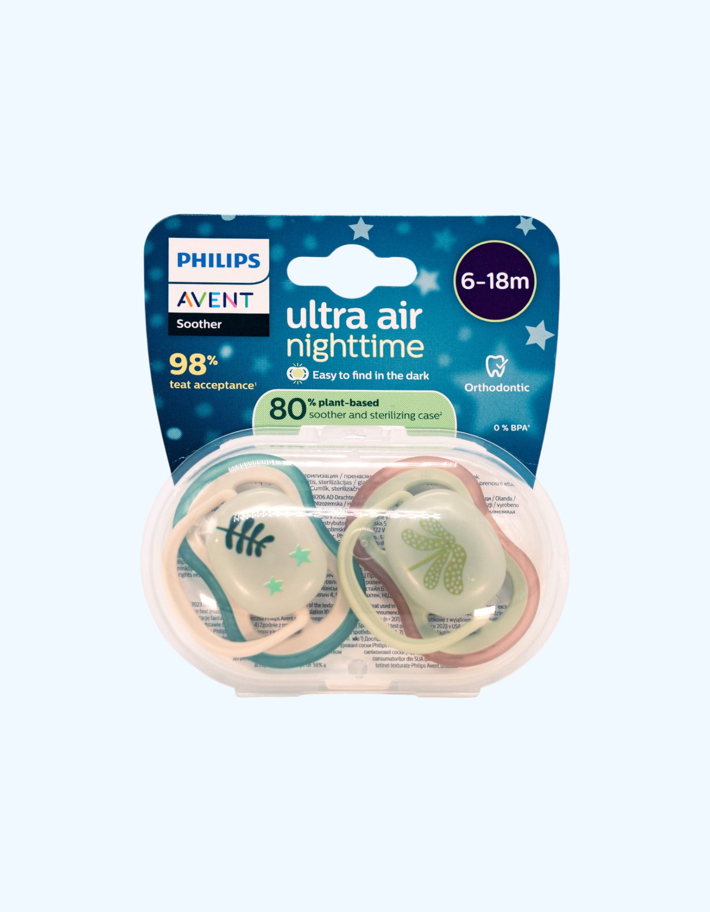 Avent Ultra Air tungi so'rg'ichlari, 6-18 oy