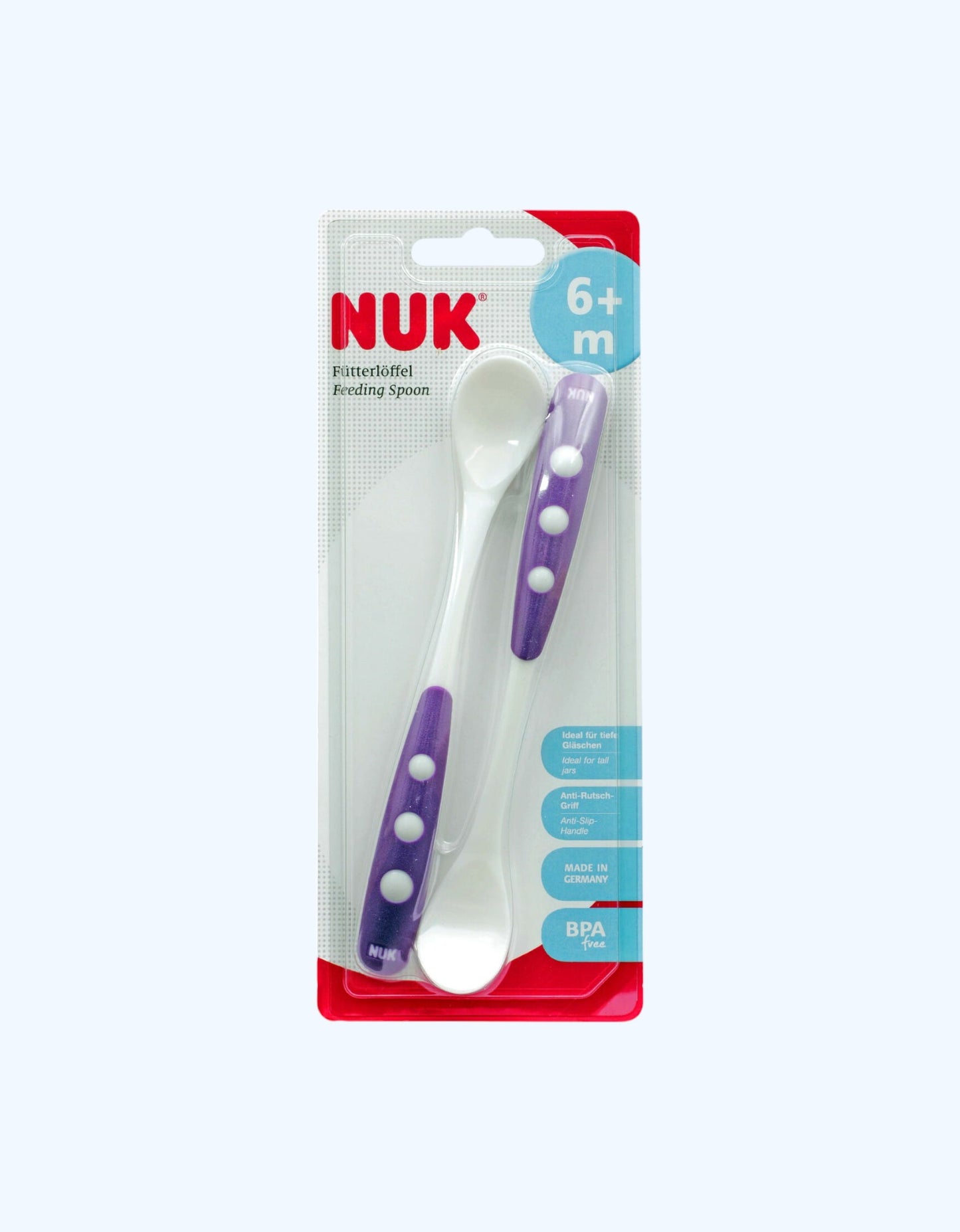 Nuk Ложка для кормления, 6+ мес., 2 шт
