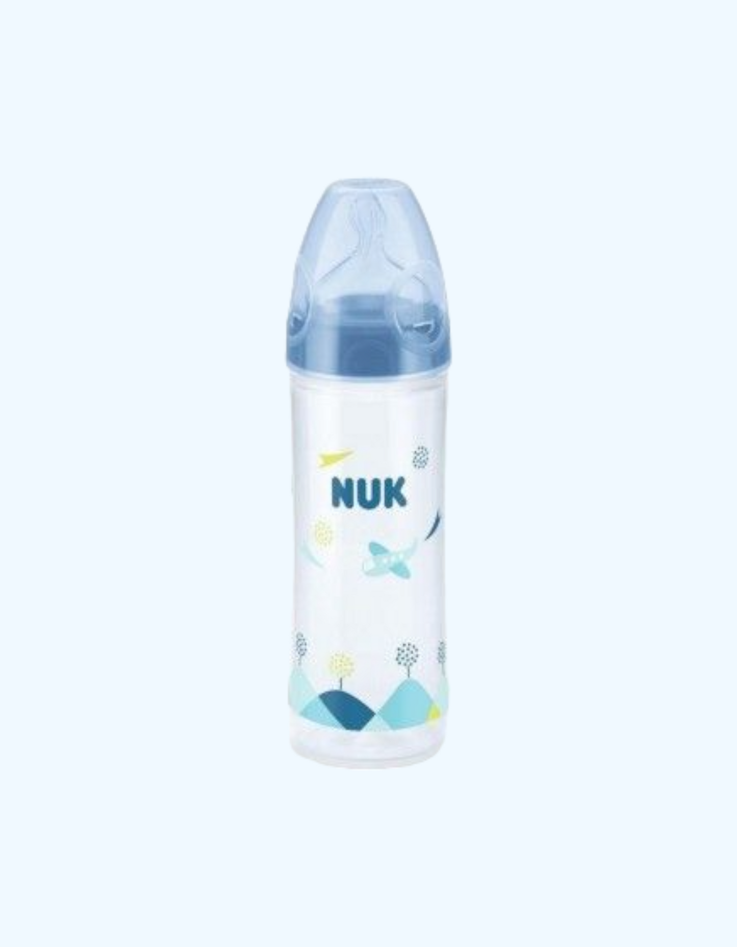 Nuk Бутылка Classik с силиконовой соской, 6+ мес., 250 мл