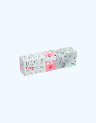 R.O.C.S. Зубная паста Pro Baby Минеральная защита и нежный уход, 0-3 лет, 45 г