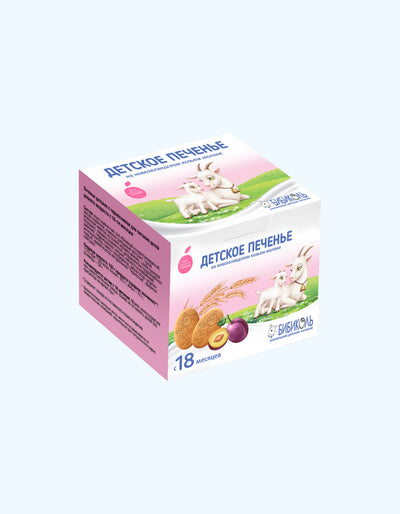 Bibikol o'rik bilan pishiriqlar, 150 g, 18+ oy.