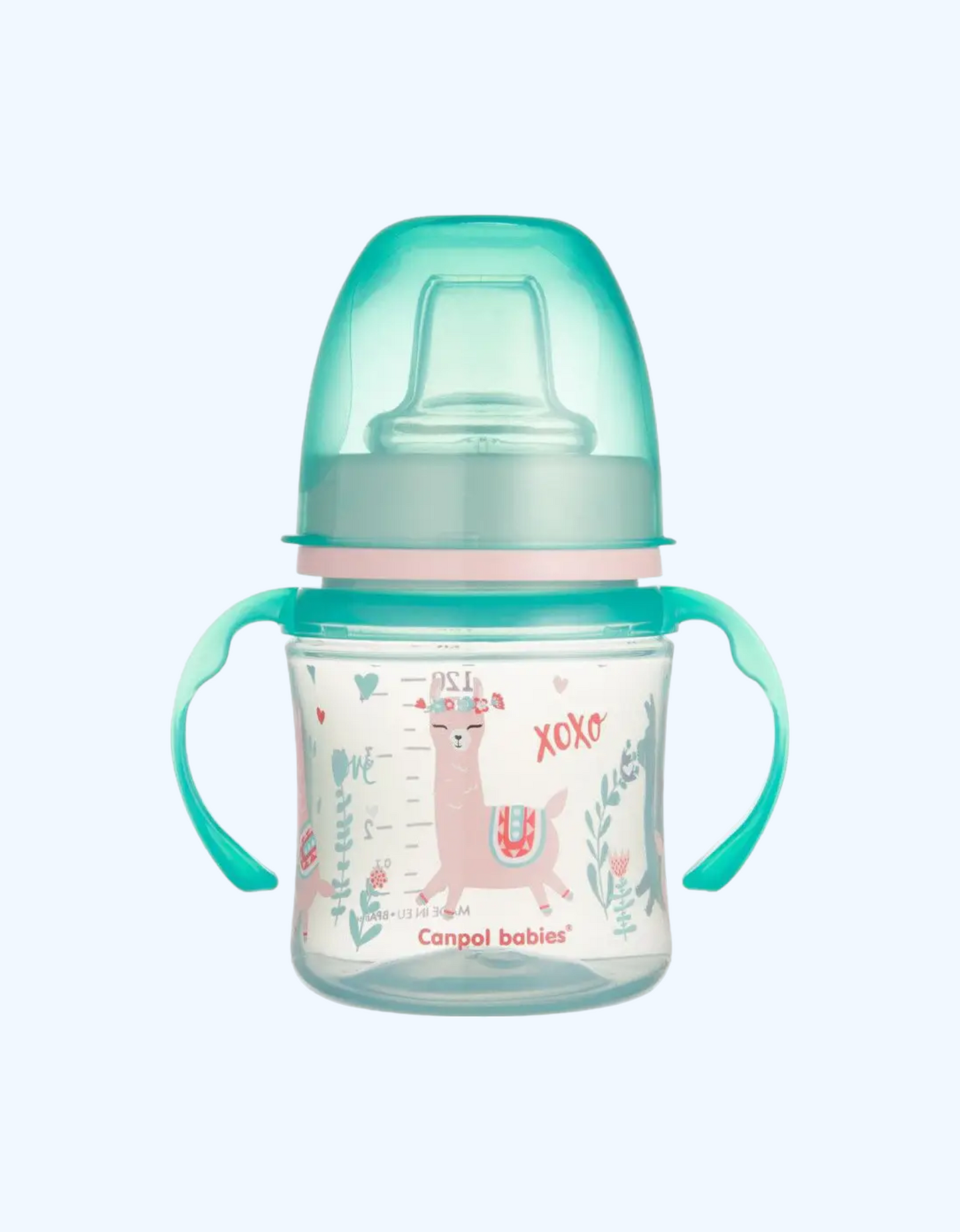 Canpol Babies Поильник обучающий, силиконовый носик, без BPA, 6+ мес., 120 мл