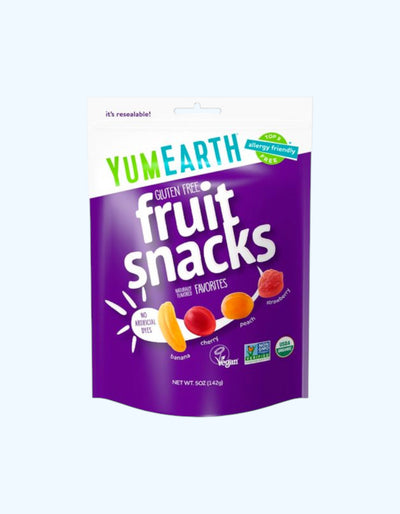 YumEarth Фруктовые конфеты, с витамином C, веганские, 142 г