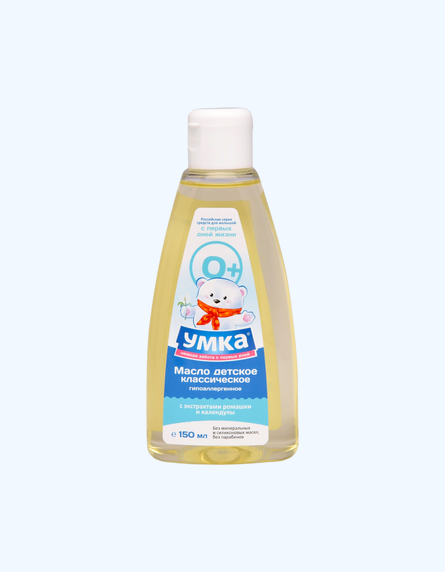 Umka Classic bolalar moyi moychechak va kalendula ekstrakti bilan, 150 ml