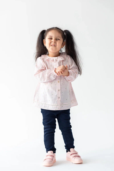 ZIPPY Блузка со сборками и ярким принтом