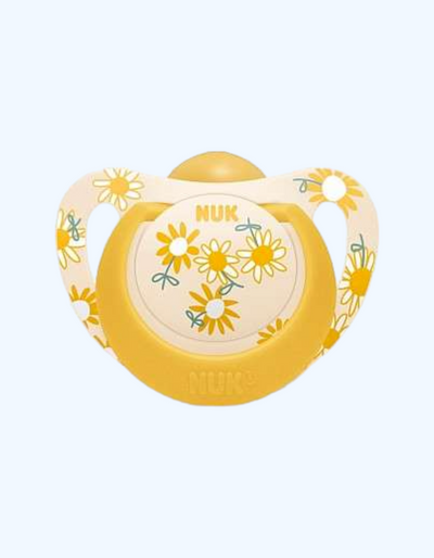 Nuk Пустышка Star, латексная, 18-36 мес.