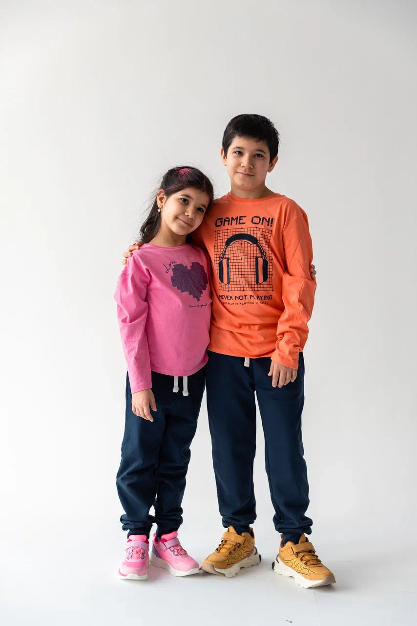 ZIPPY "Game on" bosmali uzun yeng