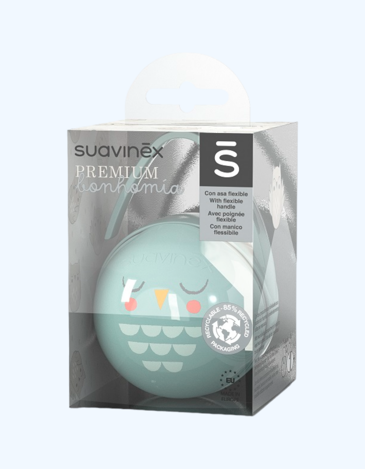 Suavinex Футляр для пустышки "OWL"