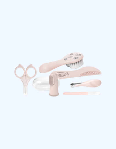 Suavinex Набор уходовый, для девочек, 5 предметов, 0+ мес.