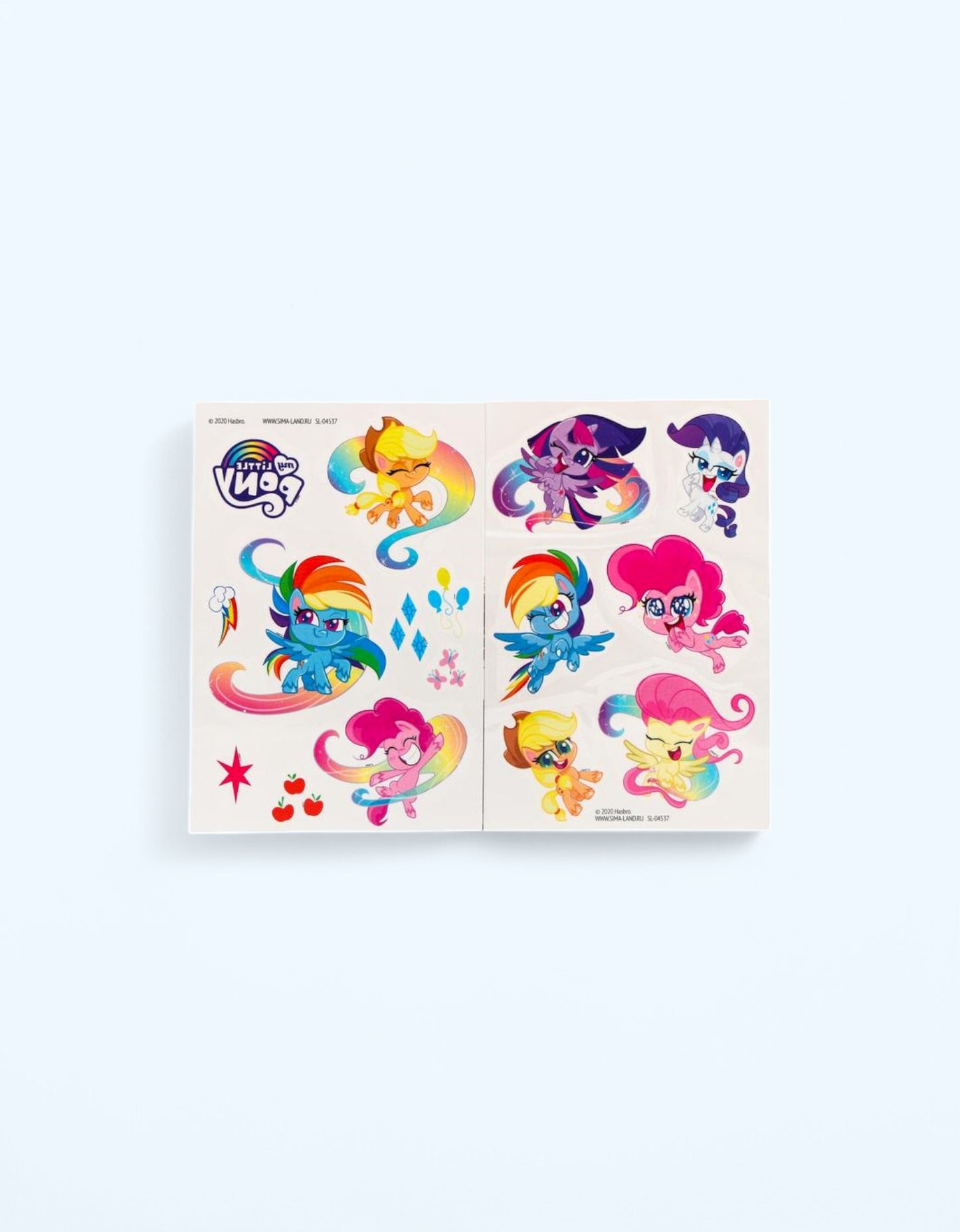 БукваЛенд Набор детских татуировок "My Little Pony: Пинки Пай"