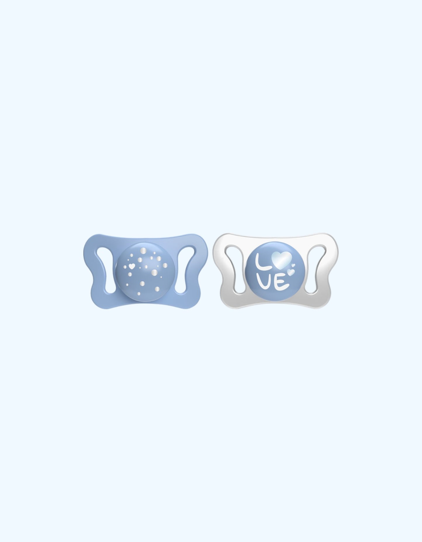 Chicco Physio Forma mikro emzik, silikon, o'g'il bolalar uchun, 0-2 oy, 2 dona