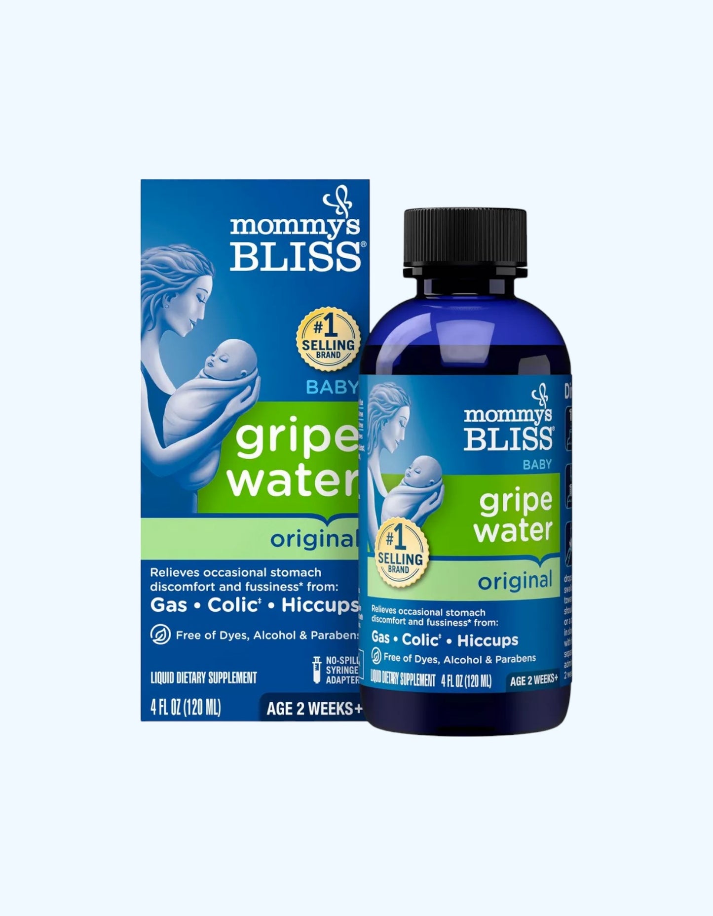 Kolik uchun mommy's Bliss arpabodiyon suvi, kunduzi, 120 ml