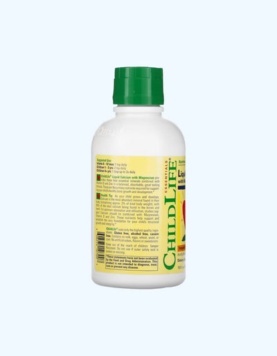 ChildLife suyuq kaltsiy magniyli, apelsin ta'mi, 474 ml