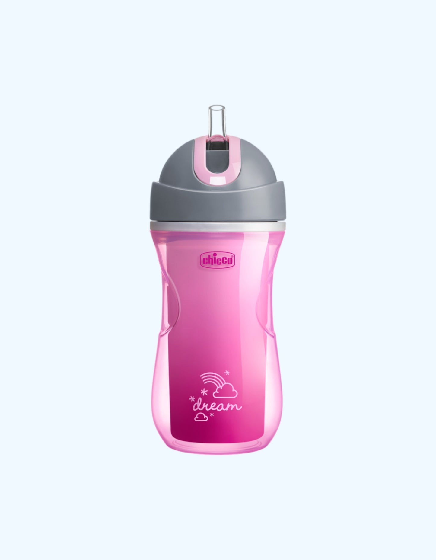 Chicco Sport Cup Поильник с трубочкой, 14+ мес., 266 мл
