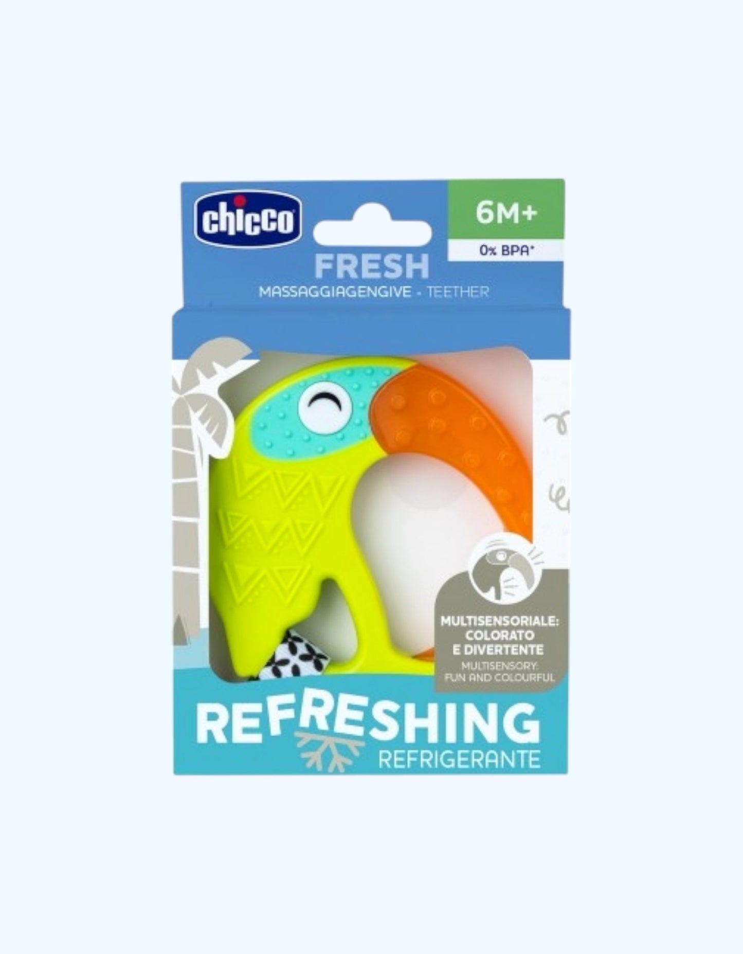 Chicco Funny Coolant Teether, 6+ oy