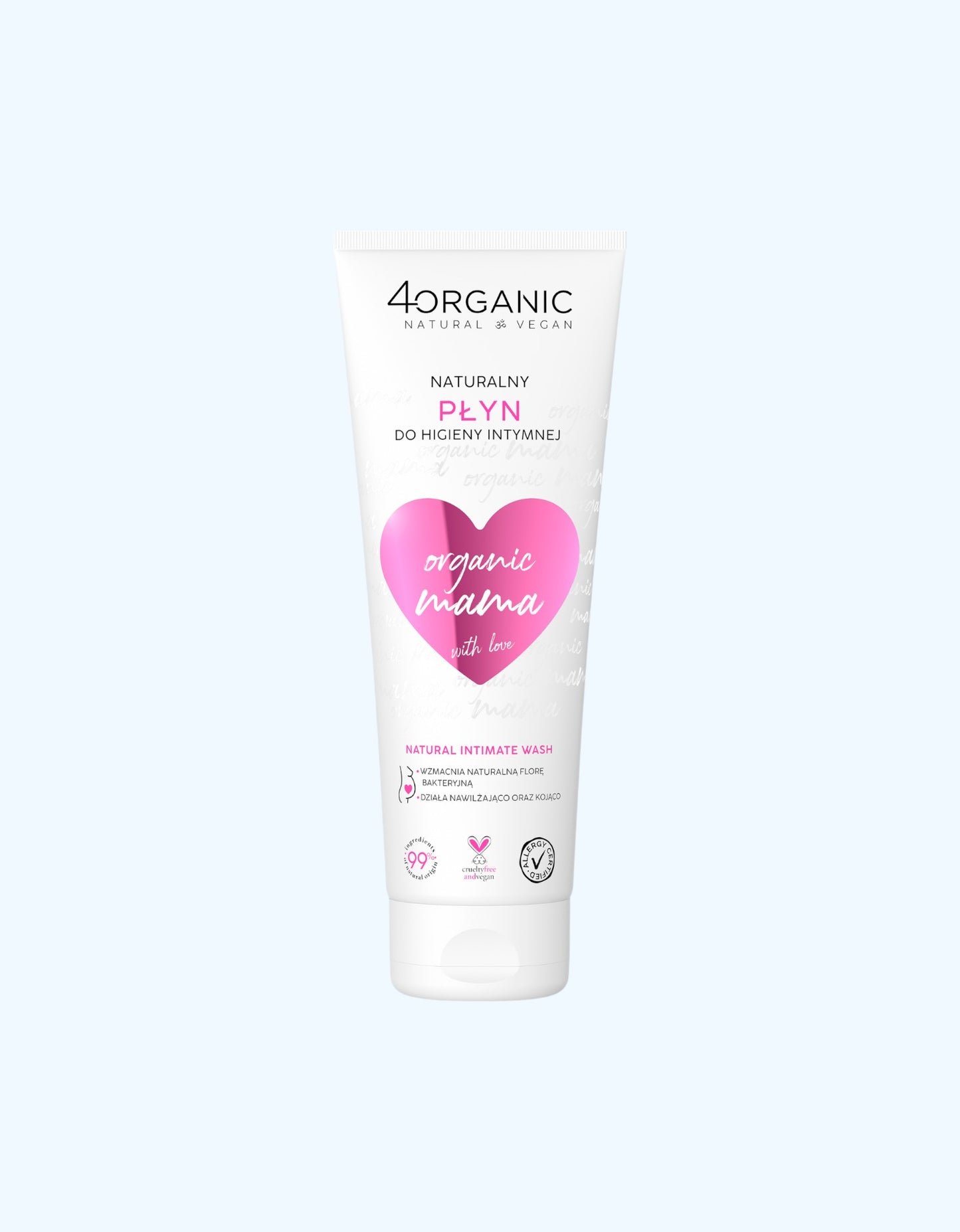 4organic Mama Гель для интимной гигиены для беременных, 200 мл