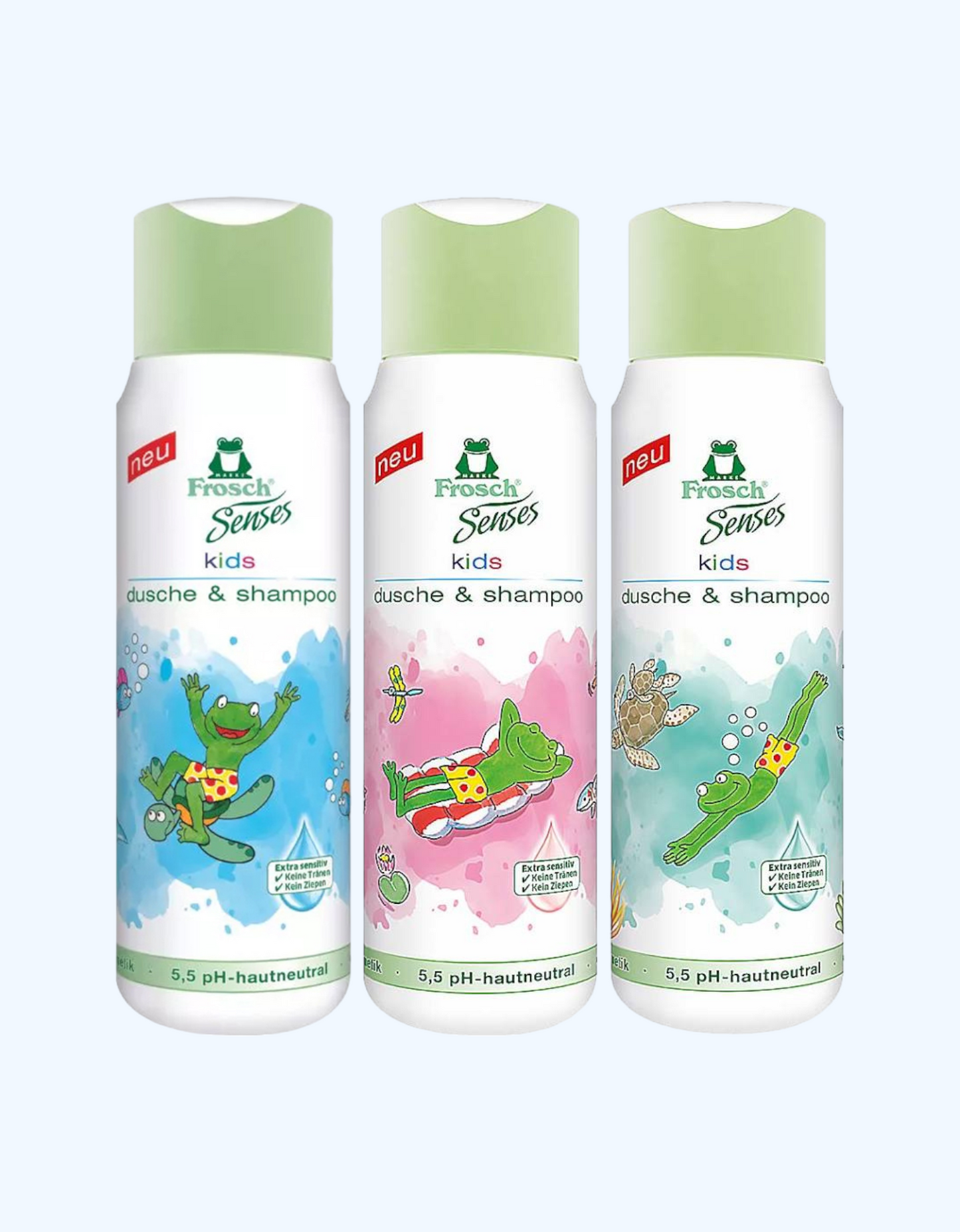 Frosch dush jeli va bolalar uchun shampun, 300 ml