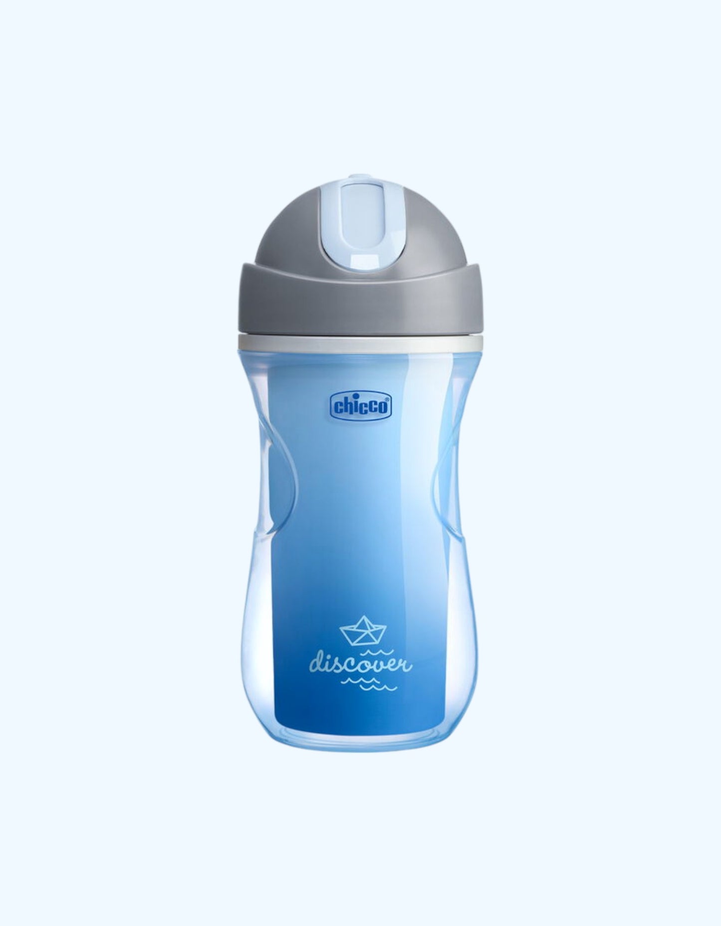 Chicco Sport Cup Поильник с трубочкой, 14+ мес., 266 мл