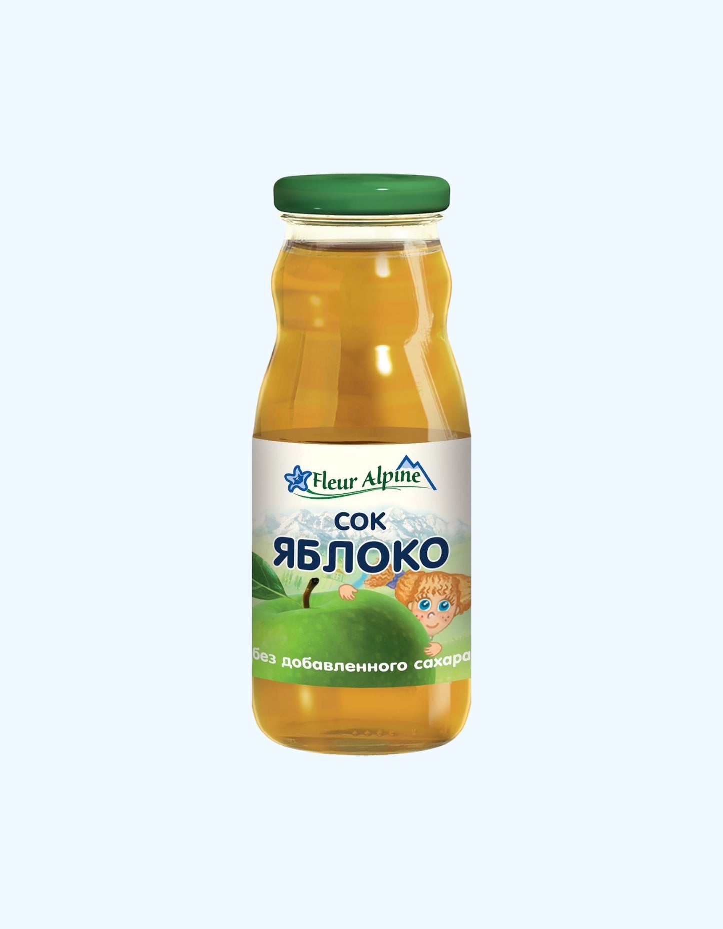 Fleur Alpine olma sharbati, 5+ oy, 200 ml