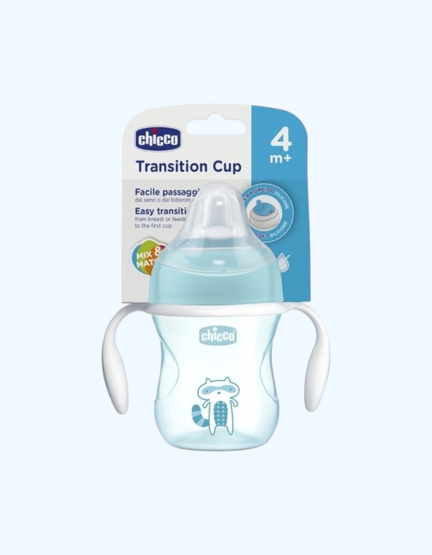 Chicco Transition Cup Sippy chashka, 4+ oy, 200 ml