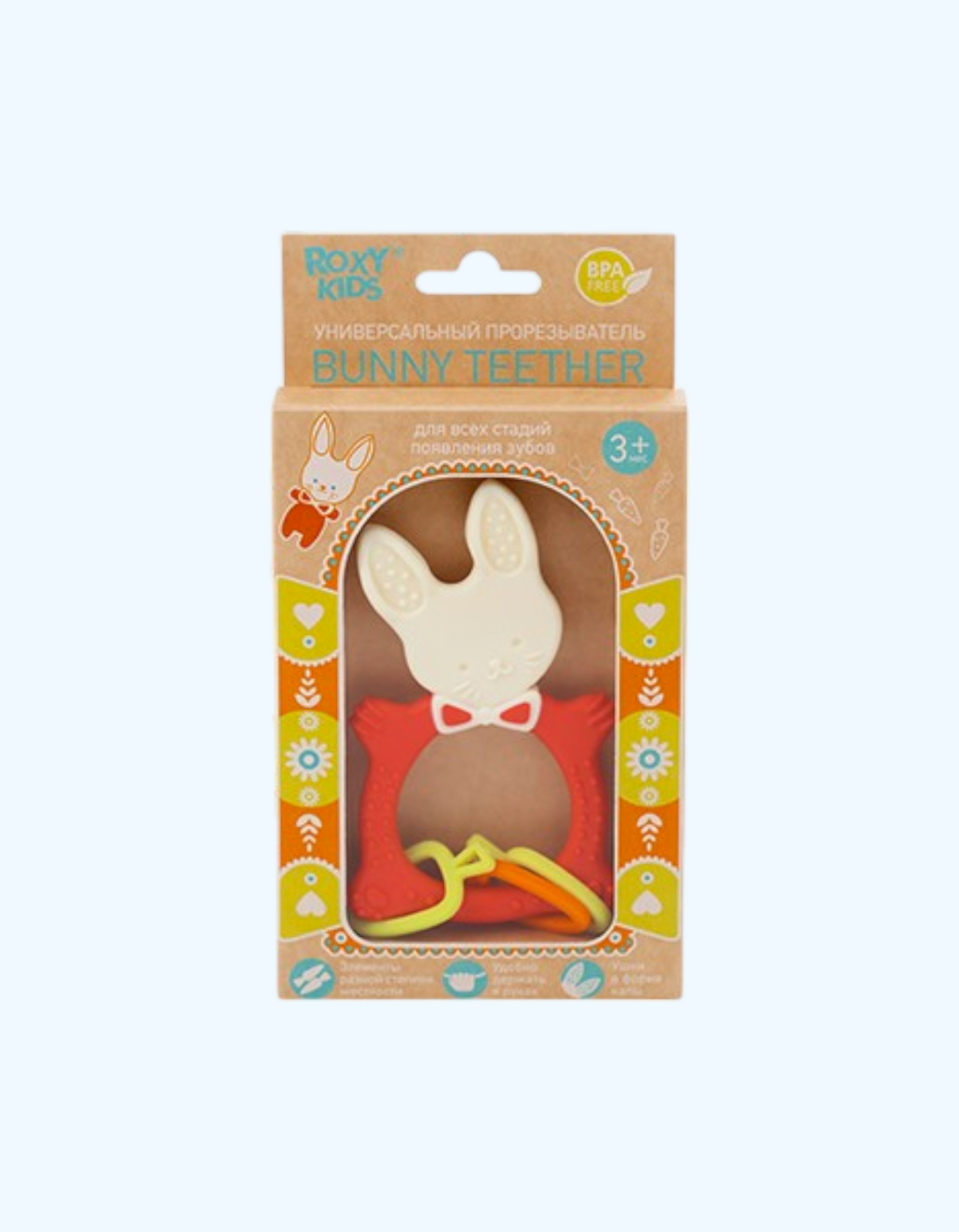 ROXY-KIDS universal tish tozalagich "Bunny", 3+ oy.