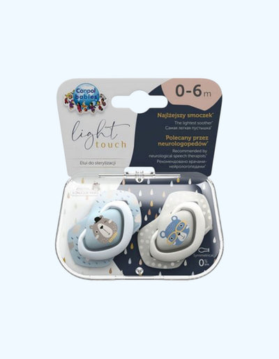 Canpol Babies Пустышка силиконовая, симметричная BONJOUR PARIS 0-6 мес., 2 шт