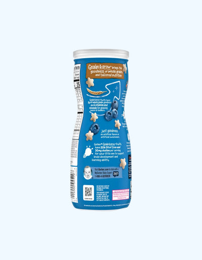 Gerber Puffs, ko'k, 8+ oy, 42 g