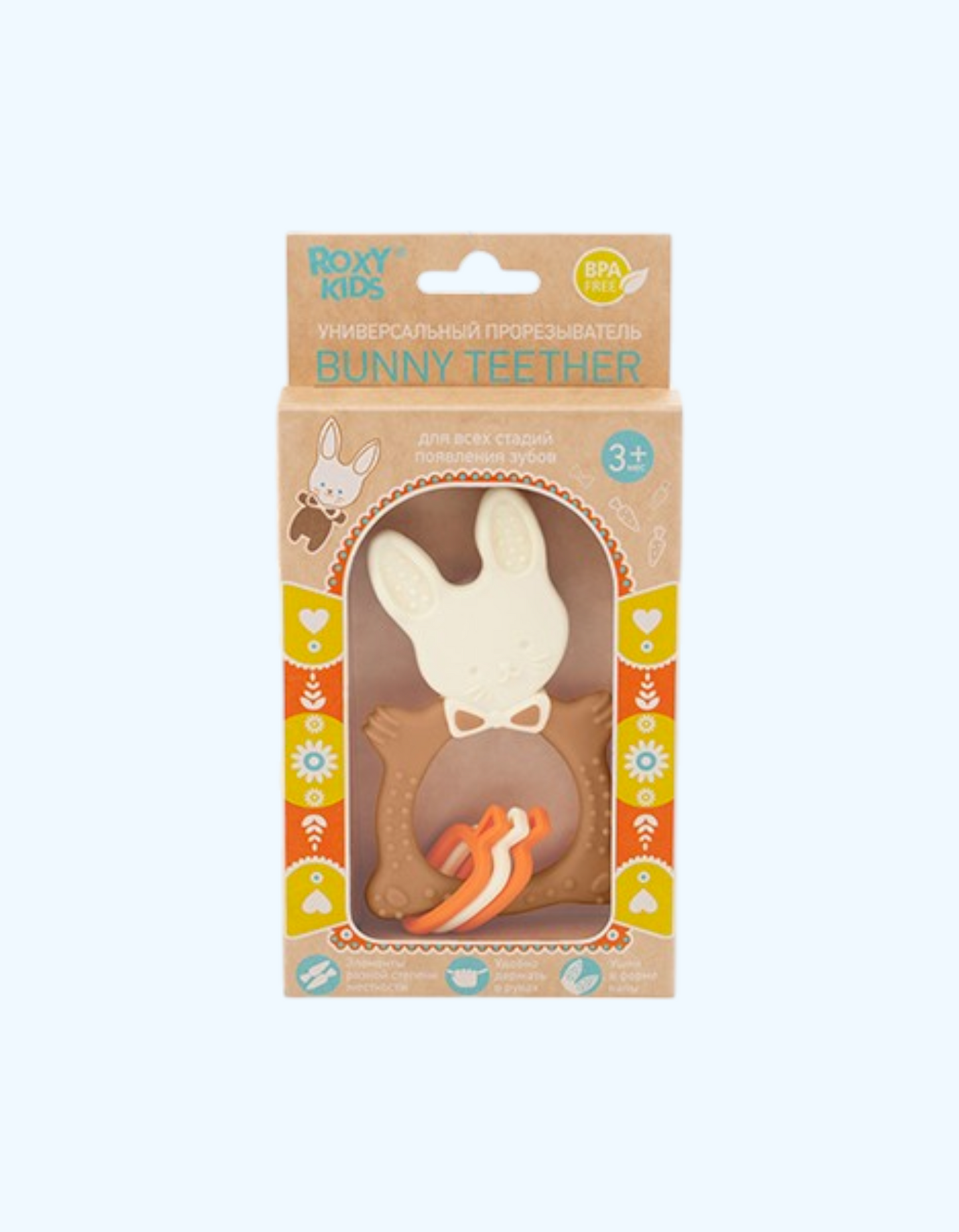 ROXY-KIDS universal tish tozalagich "Bunny", 3+ oy.