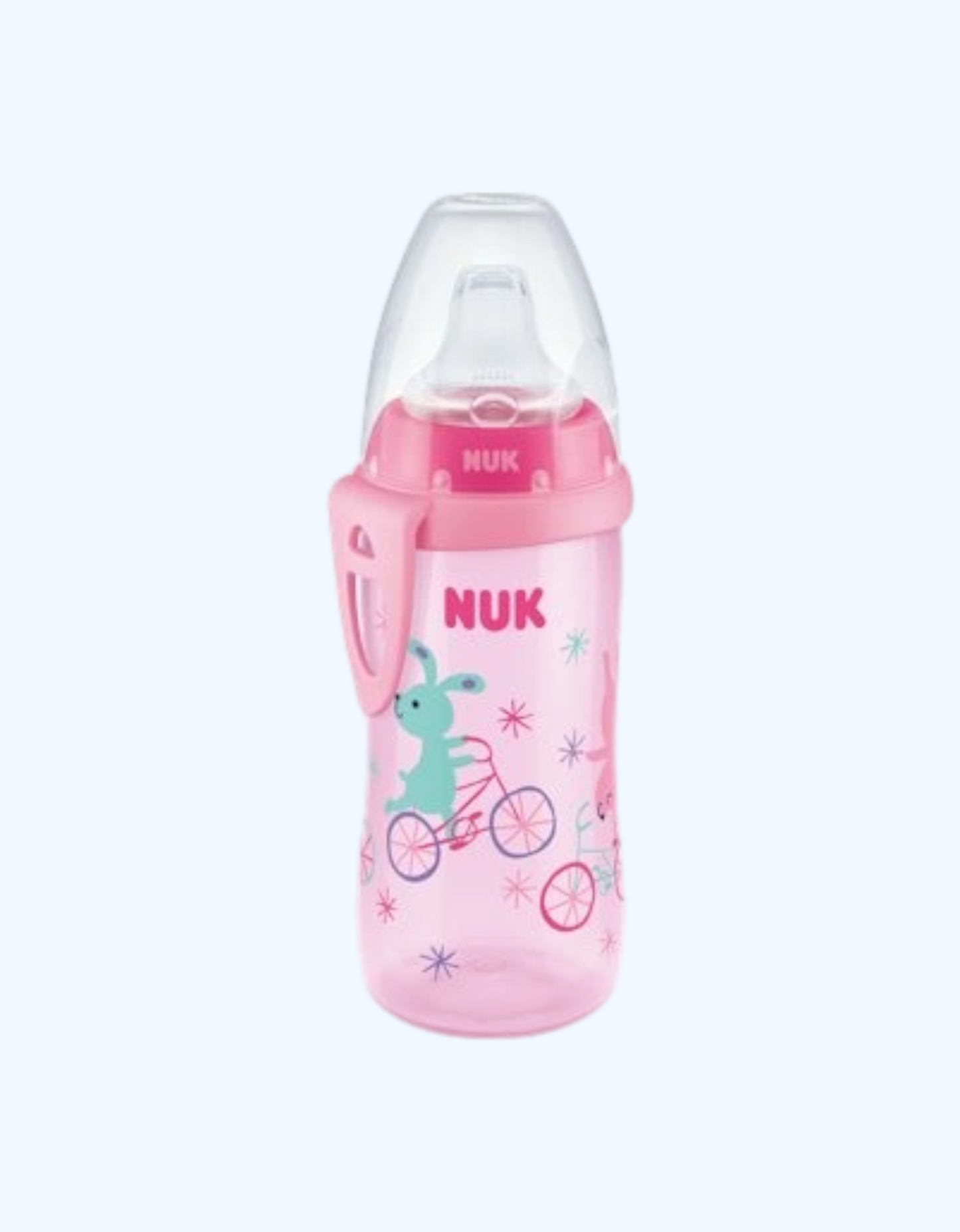 Nuk Поильник Active с силиконовой насадкой, 12+ мес., 300 мл