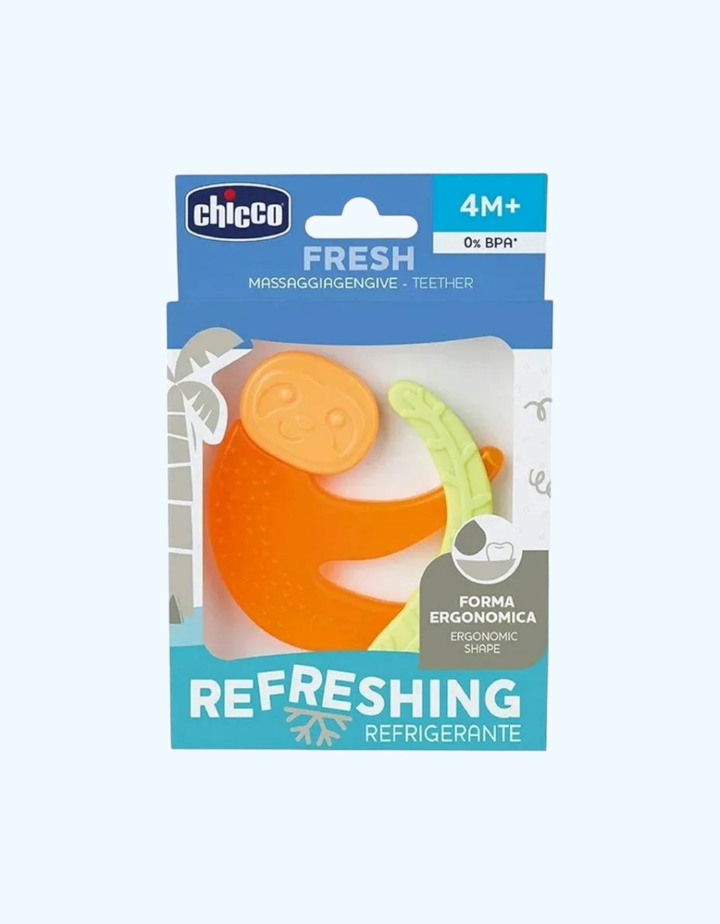 Chicco Refreshing Animals Teether, 4+ oy
